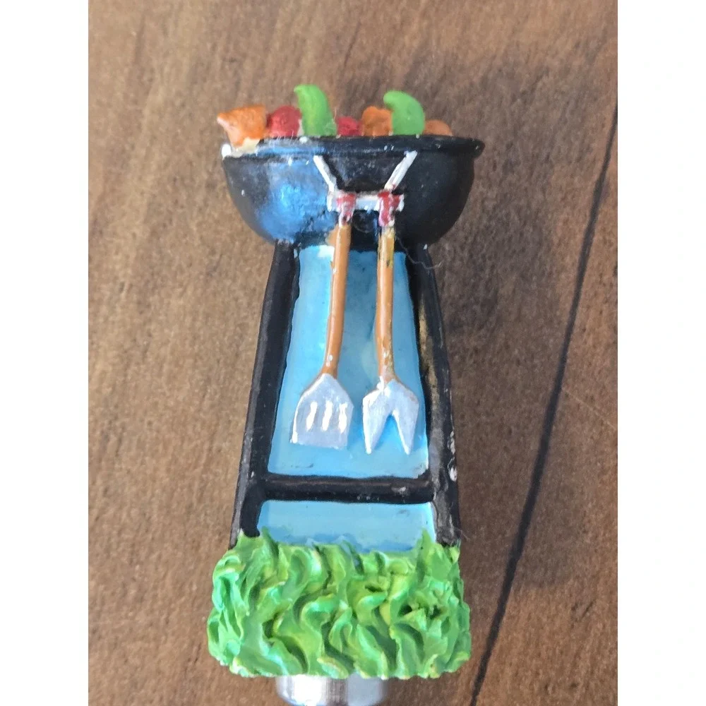 4 Pc Boston Warehouse Resin Novelty Spreaders Hamburger Ketchup Hot Dog Grill